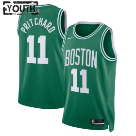 Dres Boston Celtics Payton Pritchard 11 Nike 2022-23 Icon Edition Keli Zelena Swingman - Dječji